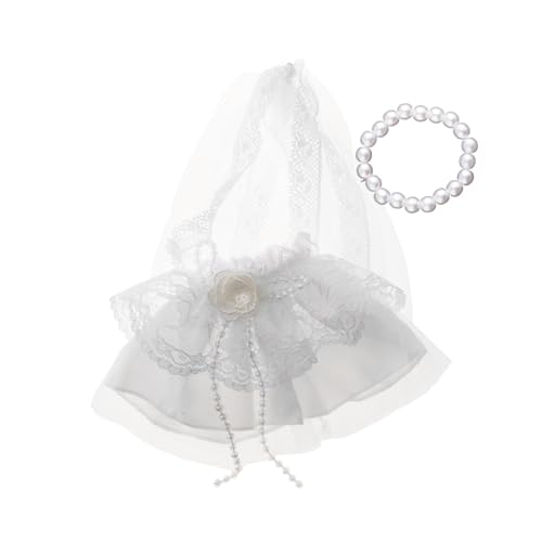 AWHAO Mädchenpuppen Hochzeitskleid, Prinzessinnenkleid, Plüschpuppenzubehör für Kleine Mädchen, Dekoration, Puppenkleidung, Kostüm für 17 cm Große Puppen AWHAO Mädchenpuppen Hochzeitskleid, Prinzessinnenkleid, Plüschpuppenzubehör für Kleine Mädchen, Dekoration, Puppenkleidung, Kostüm für 17 cm Große Puppen von AWHAO
