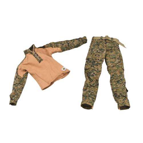 AWHAO Männliche Figur Im Maßstab 1:6, Kleidung, Uniform, Kostüm für 12 Zoll Figuren AWHAO Männliche Figur Im Maßstab 1:6, Kleidung, Uniform, Kostüm für 12 Zoll Figuren von AWHAO