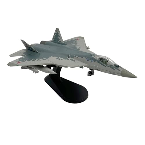 ＡＷＨＡＯ Militär Flugzeugmodell SU 57 Diecast Model für Jungen Geschenksammlung Und Geschenk von ＡＷＨＡＯ