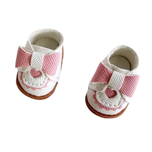 ＡＷＨＡＯ Mini 6inch Puppenschuhe Doll Dress Up Spielzeug Machen Sie Ihre Eigene Puppe, Handgefertigt, Puppenzubehör Girl Doll Outfits für Kinder Anhängerpuppe von ＡＷＨＡＯ