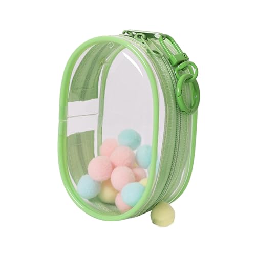 AWHAO Mini PVC Puppentasche, Tragetasche, Puppen Display Tasche, Tragbare Staubdichte Mini Puppentasche, Puppen Aufbewahrungstasche, GrÜn AWHAO Mini PVC Puppentasche, Tragetasche, Puppen Display Tasche, Tragbare Staubdichte Mini Puppentasche, Puppen Aufbewahrungstasche, GrÜn von AWHAO