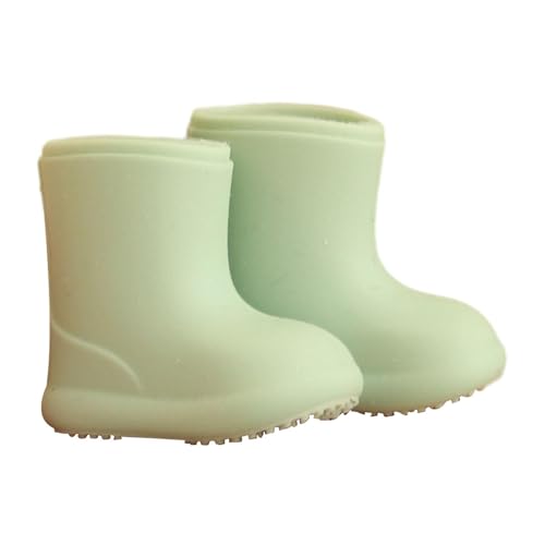 AWHAO Mini Regenstiefel für 1/12 Puppen, OB11 Puppenzubehör Spielzeug, GrÜn AWHAO Mini Regenstiefel für 1/12 Puppen, OB11 Puppenzubehör Spielzeug, GrÜn von AWHAO