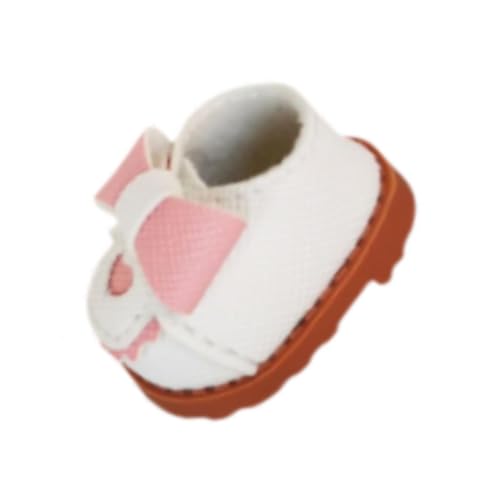 AWHAO Miniaturschuhe für 17cm Puppen, Handgefertigte Accessoires für Jungen Und Mädchen, Rosa AWHAO Miniaturschuhe für 17cm Puppen, Handgefertigte Accessoires für Jungen Und Mädchen, Rosa von AWHAO
