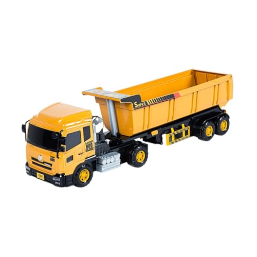 ＡＷＨＡＯ Muldenkipper Spielzeugtechnik LKW Spielzeugsimulation Realistischer Bildungsgummi von ＡＷＨＡＯ