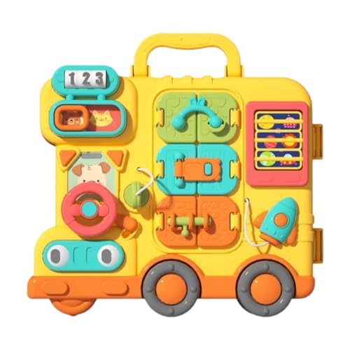 AWHAO Musikalisches Busy Board, Tragbares Sensory Board für Kinder, Jungen, Mädchen, Kleinkinder AWHAO Musikalisches Busy Board, Tragbares Sensory Board für Kinder, Jungen, Mädchen, Kleinkinder von AWHAO