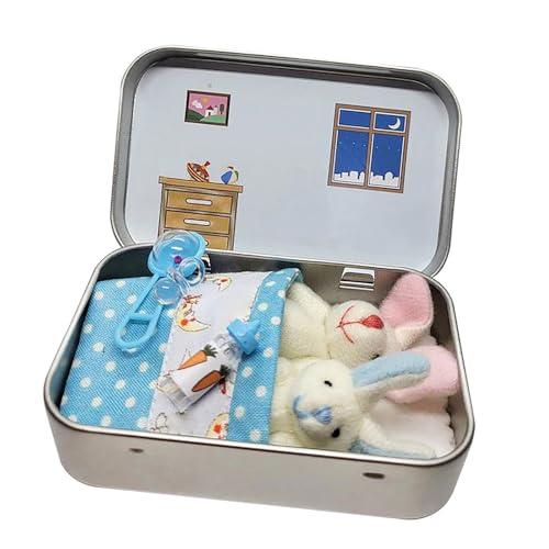 AWHAO Osterhase Spielzeug für Kinder, Dekoration für Feste, Geschenkidee Kaninchen, Blau AWHAO Osterhase Spielzeug für Kinder, Dekoration für Feste, Geschenkidee Kaninchen, Blau von AWHAO