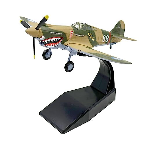 ＡＷＨＡＯ P40 1/72 Flugzeugmodell Ornament, Luftfahrt Gedenkdruckguss, mit Display Basis, von ＡＷＨＡＯ