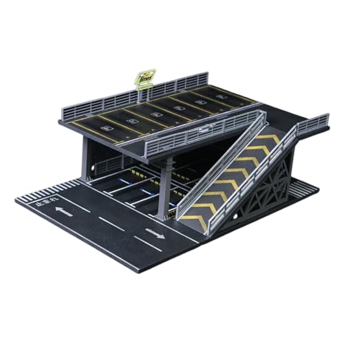 AWHAO Parkplatz Diorama Sammelvitrine Und Modellauto Aufbewahrung Als Mikrolandschaft Dekoration mit Einfacher Montage für Die Dekoration von Geschäften Und, Style A AWHAO Parkplatz Diorama Sammelvitrine Und Modellauto Aufbewahrung Als Mikrolandschaft Dekoration mit Einfacher Montage für Die Dekoration von Geschäften Und, Style A von AWHAO