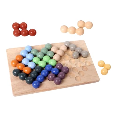 ＡＷＨＡＯ Perlen Puzzlespiel Bildungsspielzeug Interaktive Reisespiele für Kinder Geschenk von ＡＷＨＡＯ