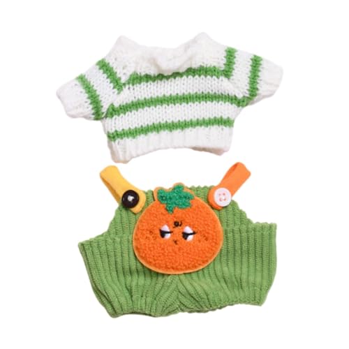 ＡＷＨＡＯ Plüschfigur Pullover Und Hosenträger Overall Outfit. Machen Sie Ihre Eigenen Puppen für 6,69 Zoll Puppen, Pullover Und Hose von ＡＷＨＡＯ