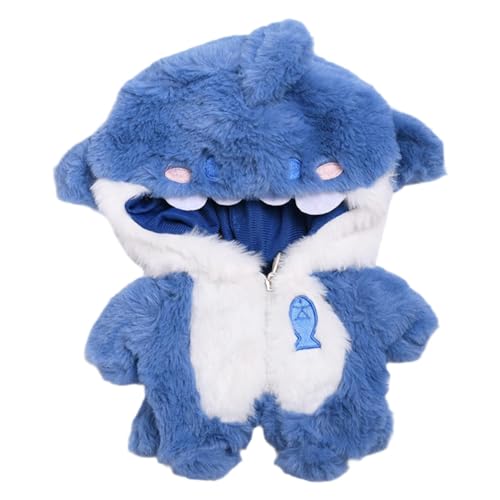 ＡＷＨＡＯ Plüschpuppe Jumpsuit DIY Doll Spielzeug Stilvolle Kostüme für Kleine Mädchen Puppe Outifits Romper Machen Ihre Eigenen Puppen für 6,69 '' Puppe von ＡＷＨＡＯ
