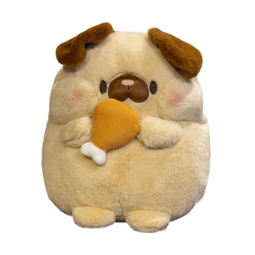 AWHAO Plüschtier Komfortspielzeug, Geburtstagsgeschenk, Stoffpuppe, Cartoon Kuscheltiere, Puppe für Regal, Sofa, Tischdekoration, Brauner Hund AWHAO Plüschtier Komfortspielzeug, Geburtstagsgeschenk, Stoffpuppe, Cartoon Kuscheltiere, Puppe für Regal, Sofa, Tischdekoration, Brauner Hund von AWHAO
