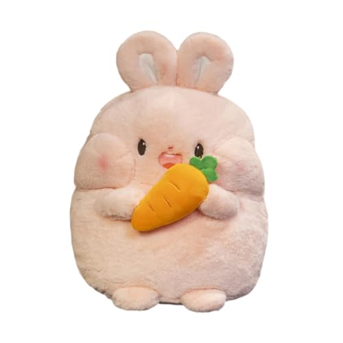 AWHAO Plüschtier Komfortspielzeug, Geburtstagsgeschenk, Stoffpuppe, Cartoon Kuscheltiere, Puppe für Regal, Sofa, Tischdekoration, Rosa Rettich Kaninchen AWHAO Plüschtier Komfortspielzeug, Geburtstagsgeschenk, Stoffpuppe, Cartoon Kuscheltiere, Puppe für Regal, Sofa, Tischdekoration, Rosa Rettich Kaninchen von AWHAO