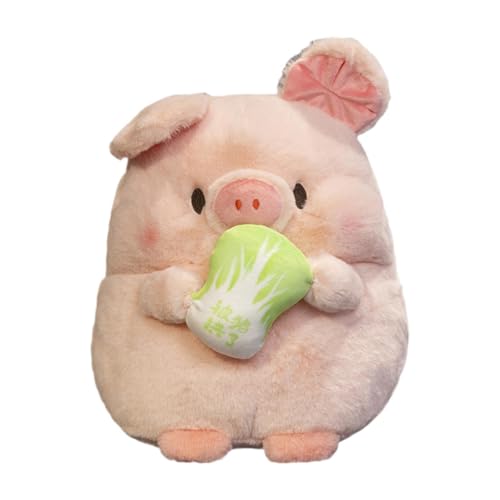 AWHAO Plüschtier Komfortspielzeug, Geburtstagsgeschenk, Stoffpuppe, Cartoon Kuscheltiere, Puppe für Regal, Sofa, Tischdekoration, Rosa Schwein AWHAO Plüschtier Komfortspielzeug, Geburtstagsgeschenk, Stoffpuppe, Cartoon Kuscheltiere, Puppe für Regal, Sofa, Tischdekoration, Rosa Schwein von AWHAO