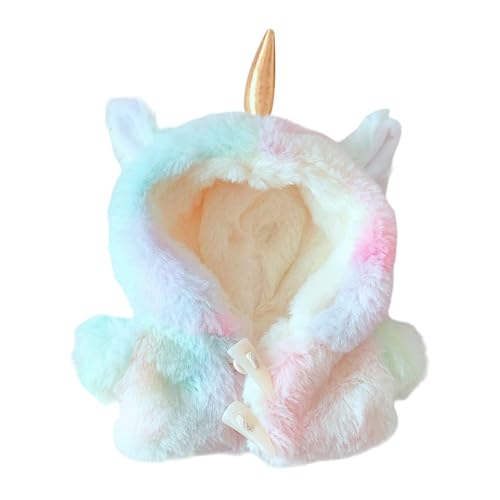 AWHAO Puppen Plüschmantel, Handgefertigte Kleidungsaccessoires, Miniaturkleidung für 8 Zoll Jungenpuppen, Geburtstagsgeschenke, Einhorn AWHAO Puppen Plüschmantel, Handgefertigte Kleidungsaccessoires, Miniaturkleidung für 8 Zoll Jungenpuppen, Geburtstagsgeschenke, Einhorn von AWHAO