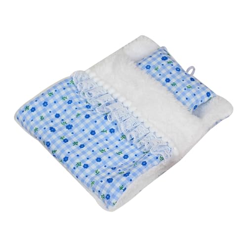 AWHAO Puppenbettwäsche Zubehör, Rollenspiel Spielzeug, DIY, Rollenspiele, Bedruckte Laken Und Wurfkissen für 15 cm bis 17 cm Große Puppen, Puppen Etagenbett, A AWHAO Puppenbettwäsche Zubehör, Rollenspiel Spielzeug, DIY, Rollenspiele, Bedruckte Laken Und Wurfkissen für 15 cm bis 17 cm Große Puppen, Puppen Etagenbett, A von AWHAO