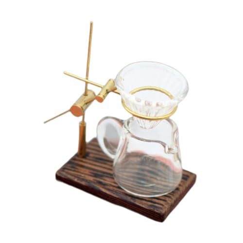 AWHAO Puppenhaus Kaffee Halter Glas Tasse Puppe Haus Dekor Foto Prop Simulierte Spielzeug AWHAO Puppenhaus Kaffee Halter Glas Tasse Puppe Haus Dekor Foto Prop Simulierte Spielzeug von AWHAO