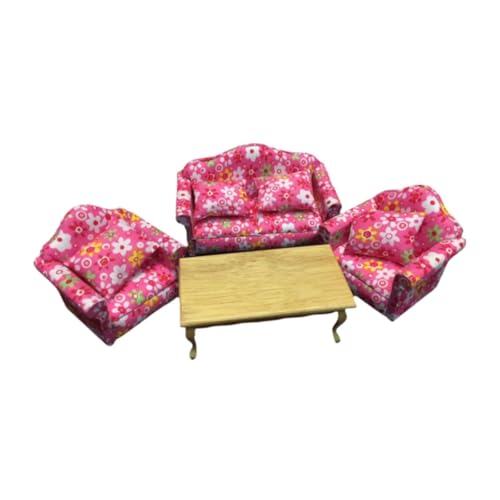 AWHAO Puppenhaus Sofa Im Maßstab 1:12, Kleines Sofa Zubehör, Simulation, Geburtstagsgeschenk, Sammlerstück, Puppenhaus Dekoration für Puppenhaus Schlafzimme, Style C AWHAO Puppenhaus Sofa Im Maßstab 1:12, Kleines Sofa Zubehör, Simulation, Geburtstagsgeschenk, Sammlerstück, Puppenhaus Dekoration für Puppenhaus Schlafzimme, Style C von AWHAO