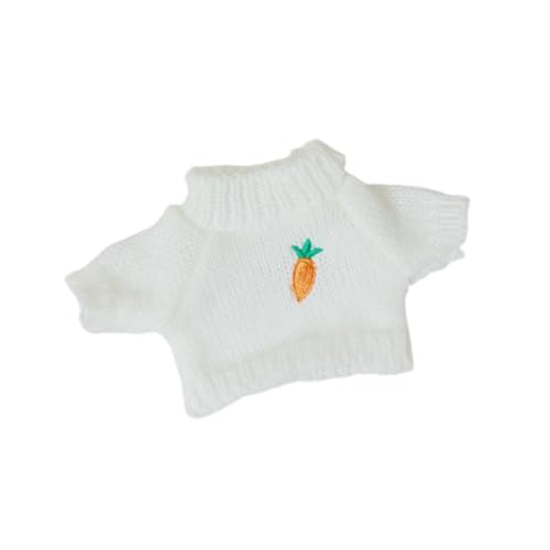 AWHAO Puppenkleidung, Puppenpullover, Zubehör, Weich, Bequem, Dekoration, Schickes Kleid, Trendiges, Abnehmbares Puppenoberteil, Anhänger, Puppenkleidung, Weiß AWHAO Puppenkleidung, Puppenpullover, Zubehör, Weich, Bequem, Dekoration, Schickes Kleid, Trendiges, Abnehmbares Puppenoberteil, Anhänger, Puppenkleidung, Weiß von AWHAO