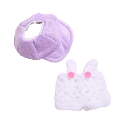 AWHAO Puppenkleidung für Rollenspiele, Puppen-Outfit und Miniatur-Foto-Requisiten, Weißer Kleiderhut AWHAO Puppenkleidung für Rollenspiele, Puppen-Outfit und Miniatur-Foto-Requisiten, Weißer Kleiderhut von AWHAO