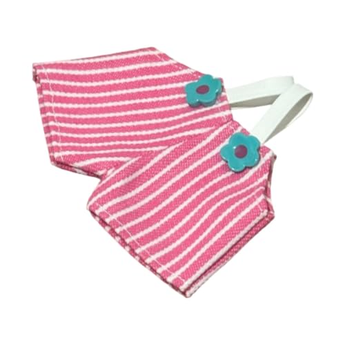 AWHAO Puppenkleidung für kreative Bastler mit gestreiftem Design, Dunkelpink AWHAO Puppenkleidung für kreative Bastler mit gestreiftem Design, Dunkelpink von AWHAO