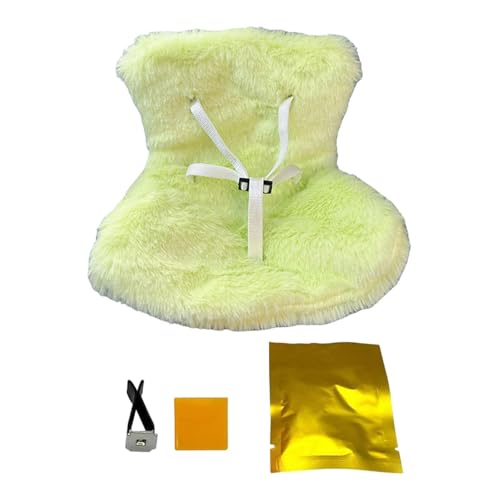 AWHAO Puppensitz mit Lüftungsclip, Lernspielzeug, Einzigartiges Puppenfahrzeug Sitzkissen, Autodekoration für Jungen Und Mädchenpuppen, Hellgrün AWHAO Puppensitz mit Lüftungsclip, Lernspielzeug, Einzigartiges Puppenfahrzeug Sitzkissen, Autodekoration für Jungen Und Mädchenpuppen, Hellgrün von AWHAO