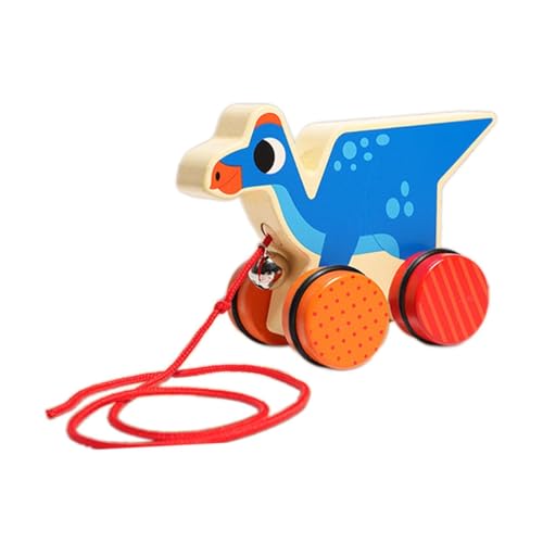 AWHAO Push Pull Toy Animal Push and Pull Entlang Der Spielzeugausbildung Entwickelt Motorische Fähigkeiten Handgefertigtes Hölzernen Pull Spielzeug für Kle, Flugsaurier AWHAO Push Pull Toy Animal Push and Pull Entlang Der Spielzeugausbildung Entwickelt Motorische Fähigkeiten Handgefertigtes Hölzernen Pull Spielzeug für Kle, Flugsaurier von AWHAO
