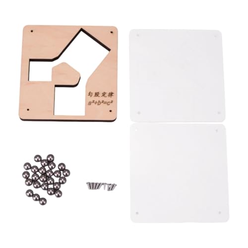 ＡＷＨＡＯ Pythagoräisches Modell, Technologie Spielzeug, Mathematik Lernspielzeug, Wissenschaftsspielzeug, Pädagogische Projekte für Kinder, Jungen, Mädchen, Materialpaket von ＡＷＨＡＯ