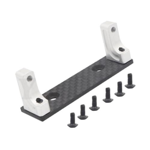 ＡＷＨＡＯ RC Auto Serving Menting Bracket Servo Fester Stabiler Sirekt Ersetzt 1/10 für Kontrollierte Auto Ersatzteile, Silber von ＡＷＨＡＯ