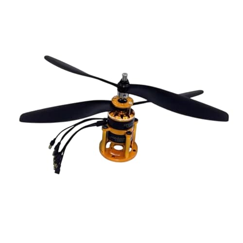 AWHAO RC Flugzeug Hubschrauber Doppel Propeller Motor Propeller Set RC Flugzeug Motor Kit für RC Hubschrauber, Motor AWHAO RC Flugzeug Hubschrauber Doppel Propeller Motor Propeller Set RC Flugzeug Motor Kit für RC Hubschrauber, Motor von AWHAO