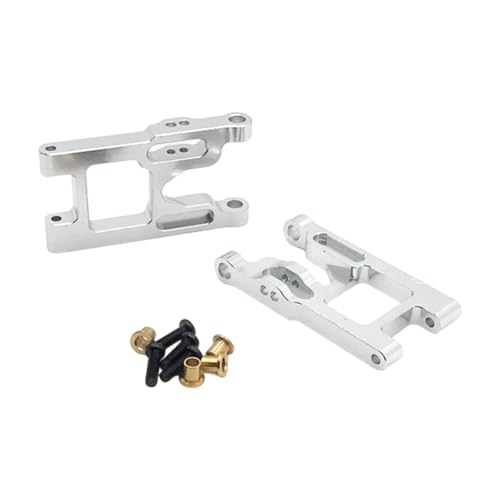 AWHAO RC-Querlenker-Ersatzteile 1/12 Schwingarme RC-Auto-Vorderradaufhängungsarm für Crawler, Argent AWHAO RC-Querlenker-Ersatzteile 1/12 Schwingarme RC-Auto-Vorderradaufhängungsarm für Crawler, Argent von AWHAO
