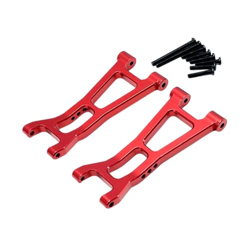 ＡＷＨＡＯ RC Unteres Aluminium Untere Aluminiumteile RC Swing Kleie für 16209 16210 1:16 RC Auto, Rot von ＡＷＨＡＯ