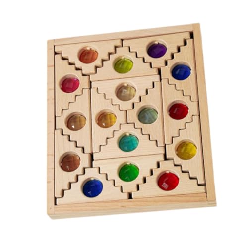ＡＷＨＡＯ Rainbow Building Blocks Setzen Bausteine ​​für Kinderstapelspiele Fest von ＡＷＨＡＯ