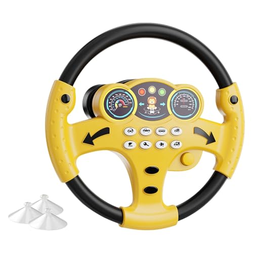 AWHAO Rundes Lenkrad Spielzeug Geschenk Rollenspiel Fahrspielzeug für Mädchen AWHAO Rundes Lenkrad Spielzeug Geschenk Rollenspiel Fahrspielzeug für Mädchen von AWHAO