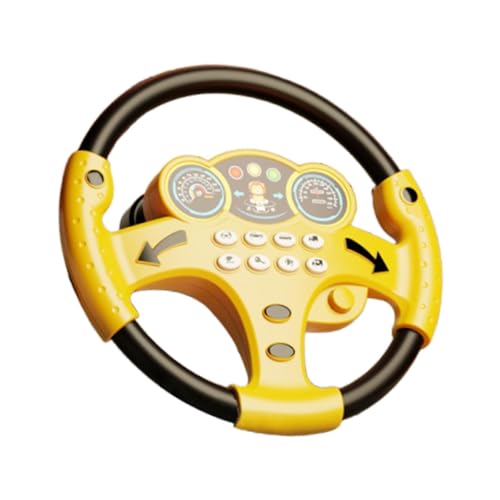 AWHAO Rundrad Spielzeugsimulation, Weil EIN Klingender Spiel Tragbarer Fahrtierers Spielzeug für Girl Geschenkübungen, Gelb AWHAO Rundrad Spielzeugsimulation, Weil EIN Klingender Spiel Tragbarer Fahrtierers Spielzeug für Girl Geschenkübungen, Gelb von AWHAO