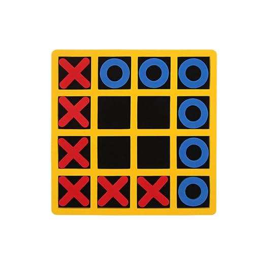 ＡＷＨＡＯ Schachbrettzehen Game Family Brettspiele XO Tischspielzeug für Innenhof Im Freien von ＡＷＨＡＯ