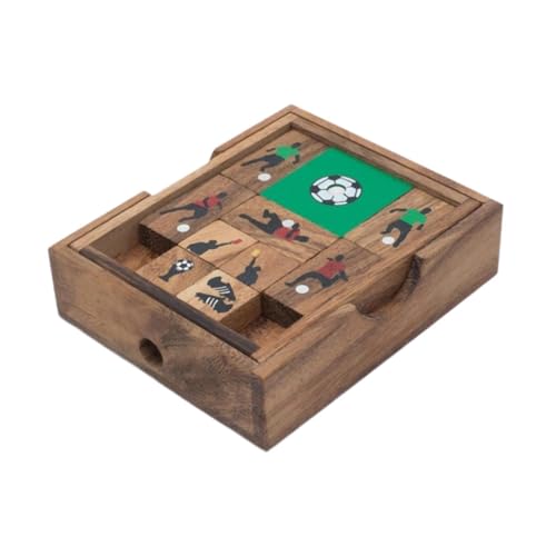 AWHAO Schiebepuzzlespiel, STEM Lernspiele, Tragbares Reise Holzschiebeblockspiel, Lernspielzeug für Kinder, A AWHAO Schiebepuzzlespiel, STEM Lernspiele, Tragbares Reise Holzschiebeblockspiel, Lernspielzeug für Kinder, A von AWHAO