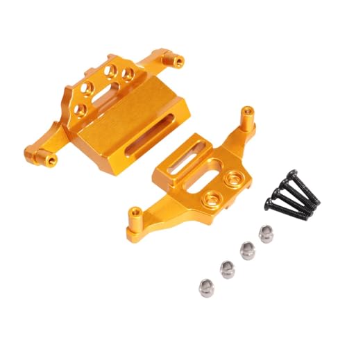 ＡＷＨＡＯ Schockunterstützung Unterstützt Robuste Struktur Aluminiumlegierung 1:20 Servounterstützungen Ersetzen Sie RC Autoteile für Meijiaxin 20208, Gold von ＡＷＨＡＯ
