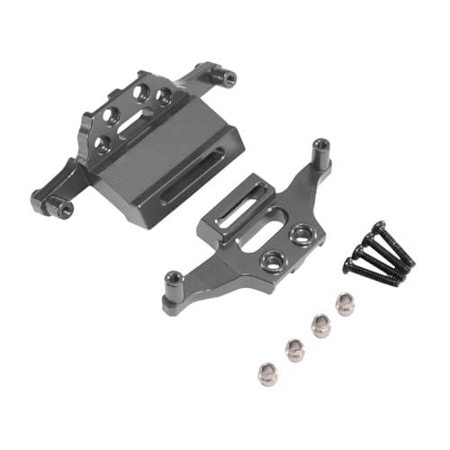 ＡＷＨＡＯ Schockunterstützung Unterstützt Robuste Struktur Aluminiumlegierung 1:20 Servounterstützungen Ersetzen Sie RC Autoteile für Meijiaxin 20208, Grau von ＡＷＨＡＯ
