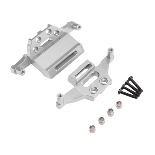 ＡＷＨＡＯ Schockunterstützung Unterstützt Robuste Struktur Aluminiumlegierung 1:20 Servounterstützungen Ersetzen Sie RC Autoteile für Meijiaxin 20208, Silber von ＡＷＨＡＯ