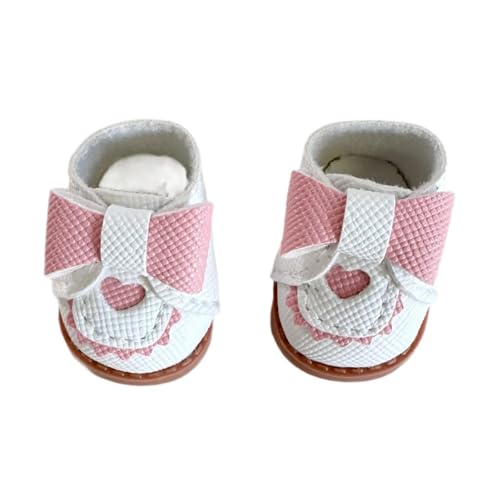 AWHAO Schuhe für Plüschfiguren, Puppen Anziehspielzeug, Bequeme Anzieh Foto Requisiten, DIY Puppenspielzeug, Puppenzubehör für 17 cm Puppen, Weiß AWHAO Schuhe für Plüschfiguren, Puppen Anziehspielzeug, Bequeme Anzieh Foto Requisiten, DIY Puppenspielzeug, Puppenzubehör für 17 cm Puppen, Weiß von AWHAO