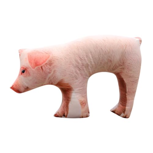 AWHAO Schwein Gefülltes Spielzeug Plüsch Schwein Puppe Realistisch 50 cm Jungen Mädchen Geschenke Schwein Plüschspielzeug AWHAO Schwein Gefülltes Spielzeug Plüsch Schwein Puppe Realistisch 50 cm Jungen Mädchen Geschenke Schwein Plüschspielzeug von AWHAO