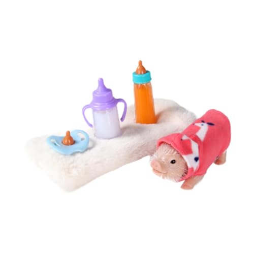 AWHAO Schwein Puppe, Babyzimmer Dekoration, Weiche Schwein Puppe, Mini Schwein, Tiere, Geschenk für Kinder, Jungen Und Mädchen, 5 Stücke AWHAO Schwein Puppe, Babyzimmer Dekoration, Weiche Schwein Puppe, Mini Schwein, Tiere, Geschenk für Kinder, Jungen Und Mädchen, 5 Stücke von AWHAO
