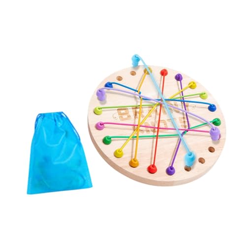 AWHAO Seil Unwirklichter Spielzeug Desktop Puzzle Spiele Tragbares Seilpuzzle Herausforderung Spielzeug AWHAO Seil Unwirklichter Spielzeug Desktop Puzzle Spiele Tragbares Seilpuzzle Herausforderung Spielzeug von AWHAO