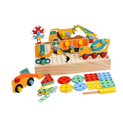 AWHAO Spielwerkzeug für Kinder, Kapazität des Kreativen DIY Konstruktionsschraubendrehers, Technikfahrzeuge AWHAO Spielwerkzeug für Kinder, Kapazität des Kreativen DIY Konstruktionsschraubendrehers, Technikfahrzeuge von AWHAO