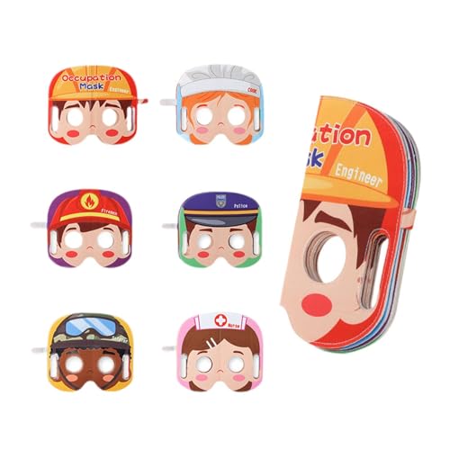 ＡＷＨＡＯ Stoffspielzeug Bücher mit Crinkle Effekt, Geschenke für Babys 0-3-6-12 Monate, Beruf von ＡＷＨＡＯ