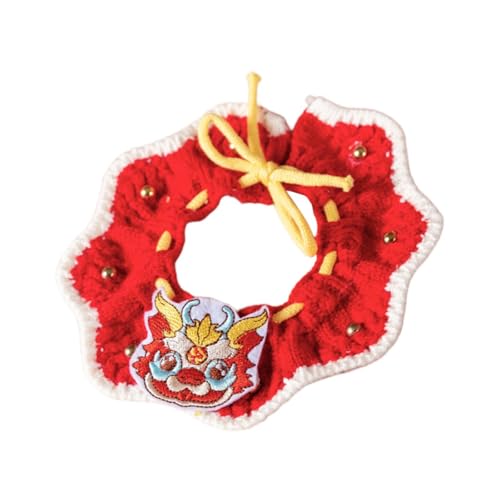 AWHAO Strickendes Katzenhalsband, Haustierzubehör, Verstellbar für Welpen, Kätzchen, Kleine Hunde AWHAO Strickendes Katzenhalsband, Haustierzubehör, Verstellbar für Welpen, Kätzchen, Kleine Hunde von AWHAO