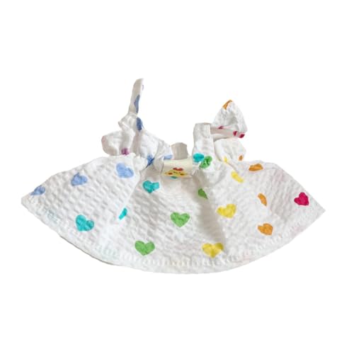 AWHAO Süßes Puppenkleid mit Anhänger, Puppen Outfits für Kinder, Geburtstagsgeschenk, Puppenzubehör, Dekoration, Verkleidungskostüme für 5,91 Zoll Puppen, Huhn AWHAO Süßes Puppenkleid mit Anhänger, Puppen Outfits für Kinder, Geburtstagsgeschenk, Puppenzubehör, Dekoration, Verkleidungskostüme für 5,91 Zoll Puppen, Huhn von AWHAO