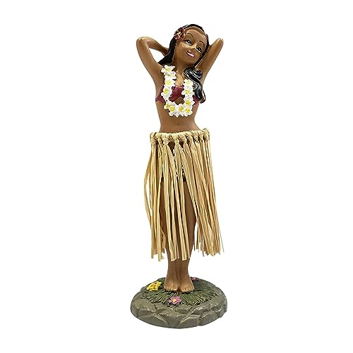 ＡＷＨＡＯ Tanzmädchen Mini Tisch Mittelstücke Hawaiian Dashboard Puppe von ＡＷＨＡＯ