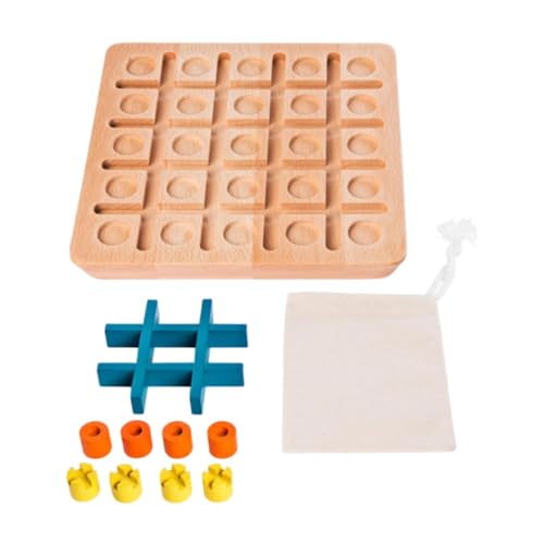 AWHAO Toe Game Tragbare Klassische Bildung für Kinderfamilienparty Bevorzugt AWHAO Toe Game Tragbare Klassische Bildung für Kinderfamilienparty Bevorzugt von AWHAO